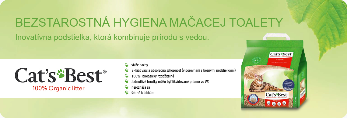 BEZSTAROSTNÁ HYGIENA MAČACEJ TOALETY